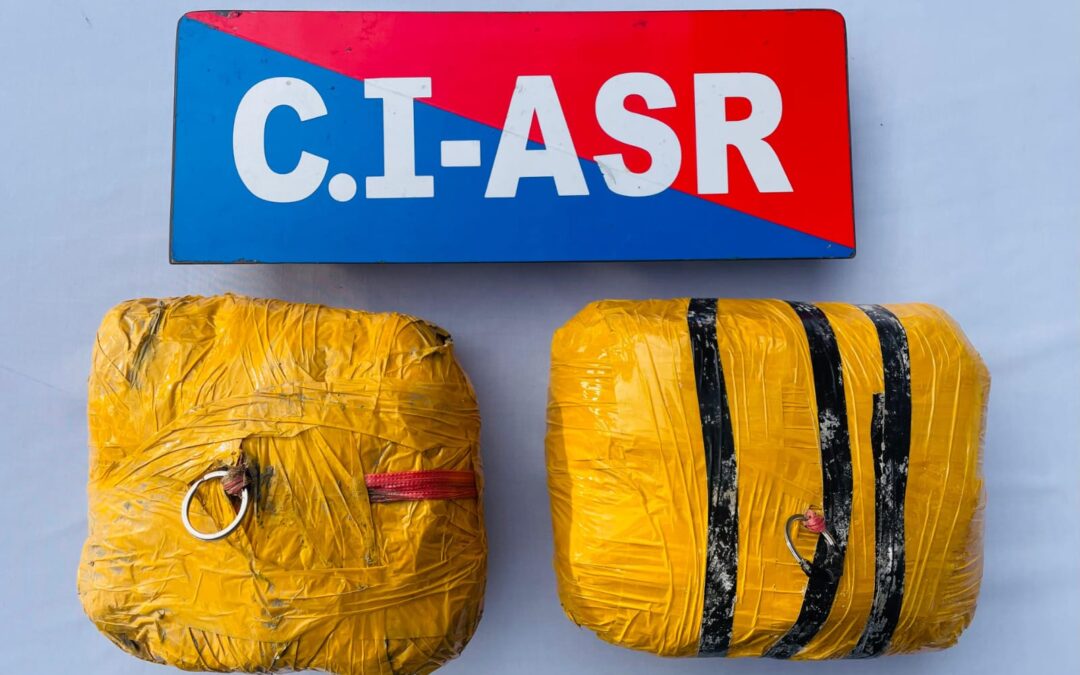 ਪੰਜਾਬ ਪੁਲਿਸ ਨੇ ਸਰਹੱਦ ਪਾਰੋਂ ਚਲ ਰਹੇ ਨਸ਼ਾ ਤਸਕਰੀ ਰੈਕੇਟ ਦਾ ਕੀਤਾ ਪਰਦਾਫਾਸ਼; 10 ਕਿਲੋ ਹੈਰੋਇਨ ਸਮੇਤ ਇੱਕ ਵਿਅਕਤੀ ਕਾਬੂ