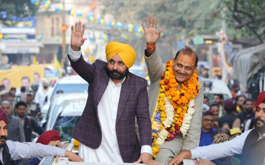 ਦਿੱਲੀ ਨੇ ਫੈਸਲਾ ਕਰ ਲਿਆ ਹੈ: ਅਰਵਿੰਦ ਕੇਜਰੀਵਾਲ ਚੌਥੀ ਵਾਰ ਮੁੱਖ ਮੰਤਰੀ ਬਣਨਗੇ – ਭਗਵੰਤ ਮਾਨ