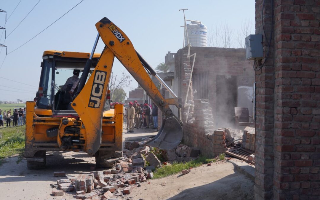 ਲੁਧਿਆਣਾ ਵਿੱਚ ਨਸ਼ਾ ਤਸਕਰਾਂ ਵਿਰੁੱਧ ਬੁਲਡੋਜ਼ਰ ਕਾਰਵਾਈ; ਸੂਬੇ ਭਰ ਵਿੱਚ ਹੁਣ ਤੱਕ ਕੁੱਲ 9 ਗੈਰ-ਕਾਨੂੰਨੀ ਜਾਇਦਾਦਾਂ ਢਾਹੀਆਂ ਗਈਆਂ