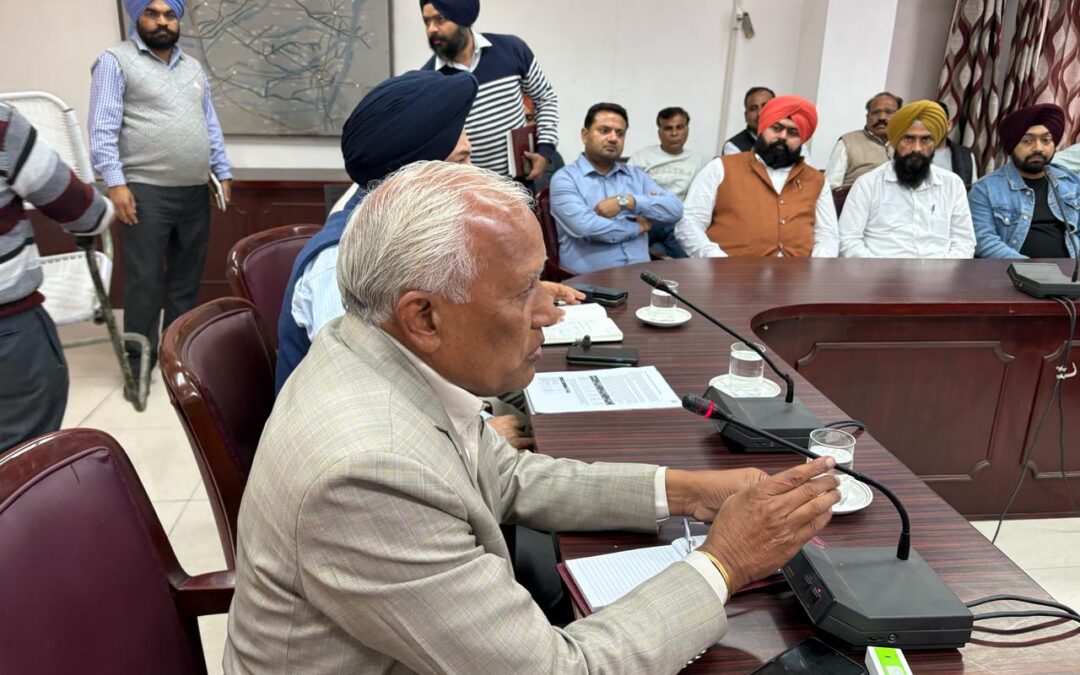 ਬਰਿੰਦਰ ਕੁਮਾਰ ਗੋਇਲ ਨੇ ਲੋਕ ਪੱਖੀ ਮਾਈਨਿੰਗ ਨੀਤੀ ਵਿਕਸਤ ਕਰਨ ਲਈ ਸਾਰੇ ਭਾਈਵਾਲਾਂ ਨਾਲ ਕੀਤੀ ਅਹਿਮ ਮੀਟਿੰਗ