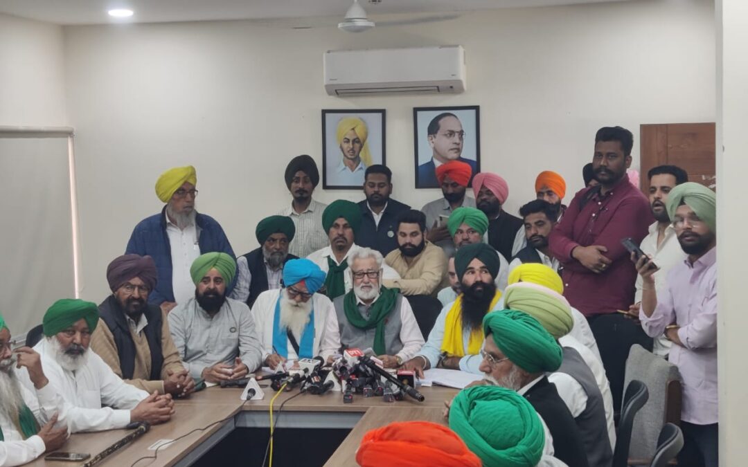 ਮੁੱਖ ਮੰਤਰੀ ਭਗਵੰਤ ਸਿੰਘ ਮਾਨ ਸੰਯੁਕਤ ਕਿਸਾਨ ਮੋਰਚੇ ਵਲੋਂ ਦਿੱਤੀ ਖੁੱਲੀ ਡਿਬੇਟ ਦੀ ਚੁਣੌਤੀ ਨੂੰ ਕਬੂਲ ਕਰਨ ਤੋਂ ਇਨਕਾਰੀ