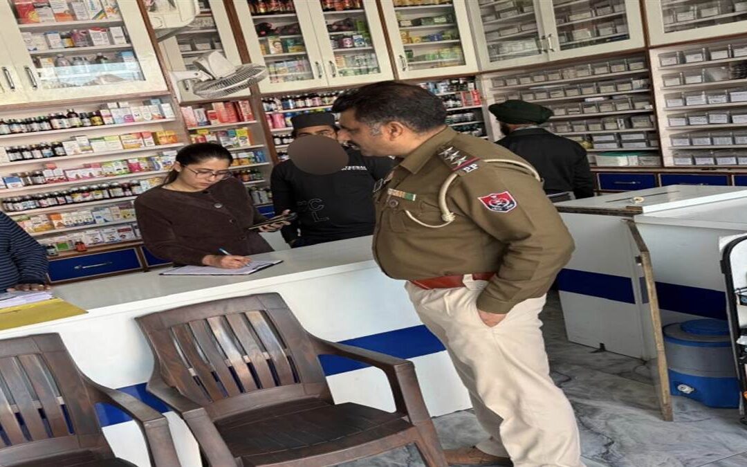 ‘ਯੁੱਧ ਨਸ਼ਿਆਂ ਵਿਰੁੱਧ’: ਪੰਜਾਬ ਪੁਲਿਸ ਨੇ 164 ਮੈਡੀਕਲ ਦੁਕਾਨਾਂ ਦੀ ਕੀਤੀ ਚੈਕਿੰਗ