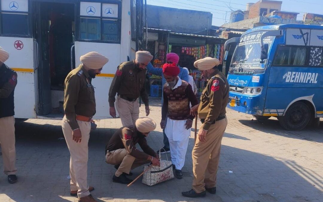 ਪੰਜਾਬ ਪੁਲਿਸ ਵੱਲੋਂ ਸੂਬੇ ਭਰ ਦੇ 262 ਬੱਸ ਅੱਡਿਆਂ ‘ਤੇ ਤਲਾਸ਼ੀ ਮੁਹਿੰਮ ਚਲਾਈ ਗਈ
