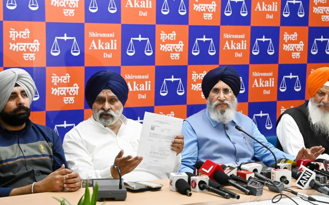 ਆਪ ਕੱਟੜਵਾਦੀ ਅਪਰਾਧੀਆਂ ਨਾਲ ਰਲ ਕੇ ਆਪਣੇ ਸਿਆਸੀ ਵਿਰੋਧੀਆਂ ਨੂੰ ਖ਼ਤਮ ਕਰਨ ਲਈ ਸਰਗਰਮ: ਅਕਾਲੀ ਦਲ