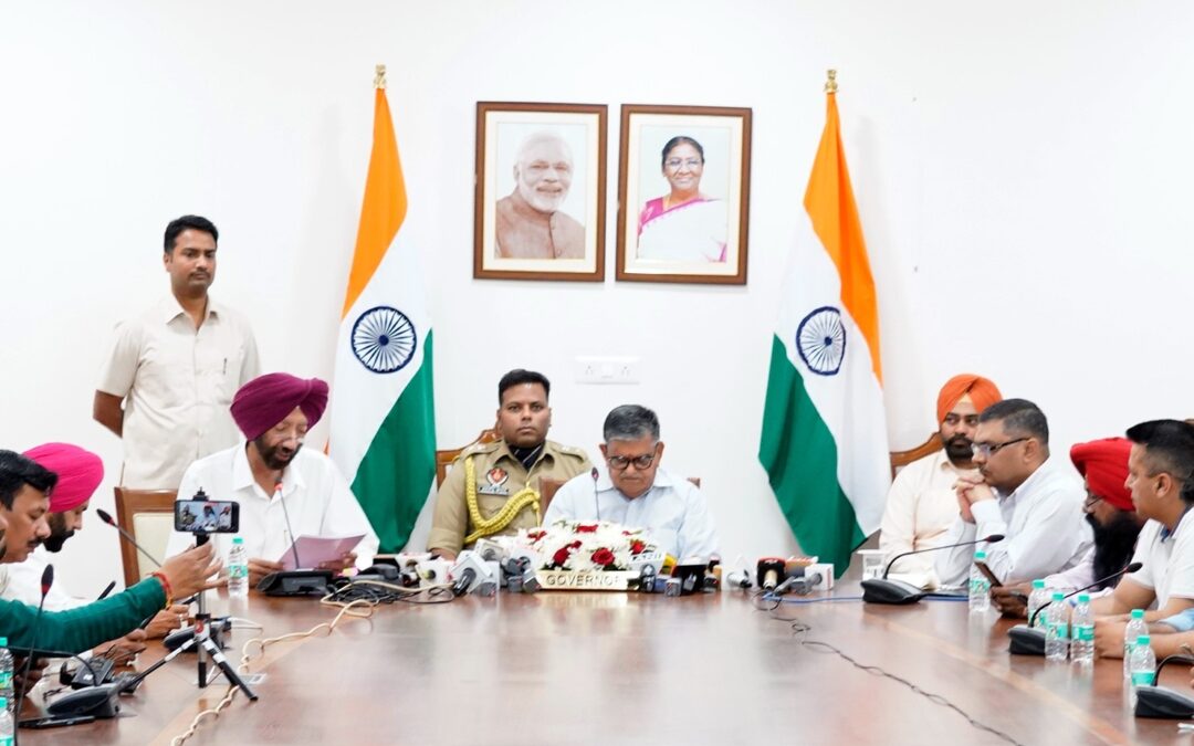 ਰਾਜਪਾਲ ਗੁਲਾਬ ਚੰਦ ਕਟਾਰੀਆ ਵੱਲੋਂ ਨਸ਼ਿਆਂ ਵਿਰੁੱਧ ਜੰਗ ਵਿੱਚ ਸਾਰੇ ਭਾਈਵਾਲਾਂ ਨੂੰ ਅੱਗੇ ਆਉਣ ਦਾ ਸੱਦਾ