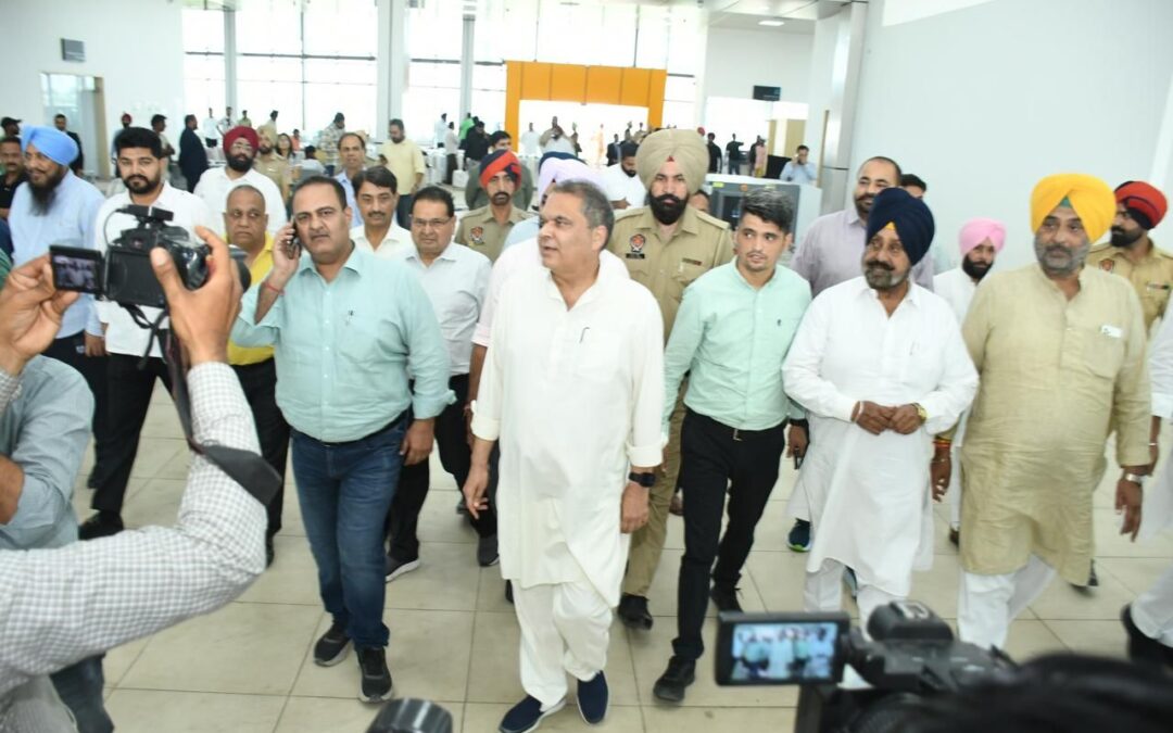 ਹਲਵਾਰਾ ਹਵਾਈ ਅੱਡੇ ਦਾ ਕੰਮ 100 ਫ਼ੀਸਦੀ ਮੁਕੰਮਲ, ਆਪ ਸਰਕਾਰ ਨੇ 60 ਕਰੋੜ ਰੁਪਏ ਵਿੱਚ ਕੀਤੇ ਵਿਕਾਸ ਕੰਮ: ਸੰਜੀਵ ਅਰੋੜਾ