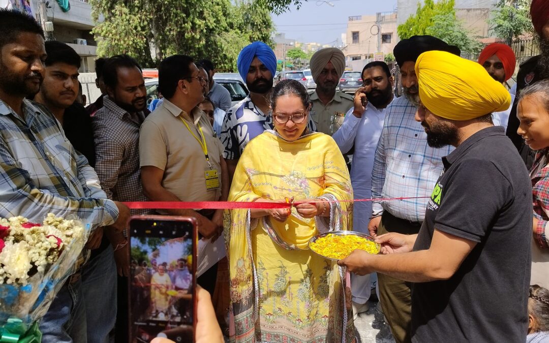 ਵਿਧਾਇਕ ਜੀਵਨਜੋਤ ਕੌਰ ਵੱਲੋਂ ਸ਼ਰੀਫਪੁਰਾ ਸਕੂਲ ਦੇ ਵਿਕਾਸ ਕਾਰਜਾਂ ਦਾ ਉਦਘਾਟਨ