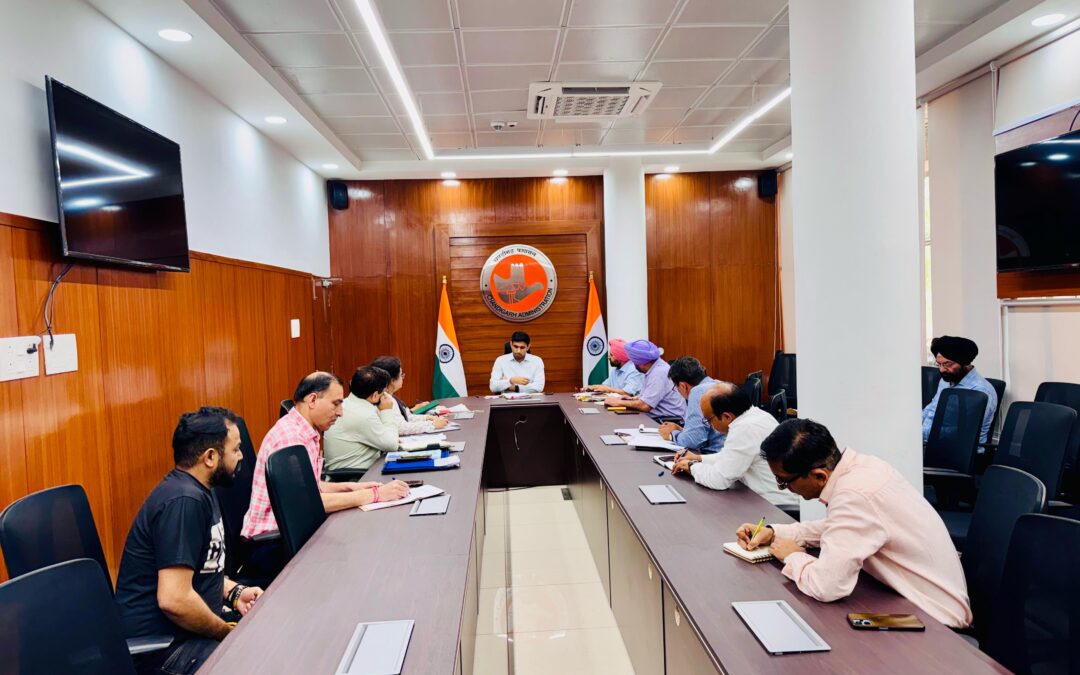ਡੀਸੀ ਨੇ 4 ਮਈ, 2025 ਨੂੰ ਹੋਣ ਵਾਲੇ NEET-UG ਦੇ ਸੁਚਾਰੂ ਅਤੇ ਨਿਰਪੱਖ ਸੰਚਾਲਨ ਲਈ ਤਿਆਰੀਆਂ ਦੀ ਸਮੀਖਿਆ ਅਤੇ ਅੰਤਿਮ ਰੂਪ ਦੇਣ ਲਈ ਮੀਟਿੰਗ ਕੀਤੀ।