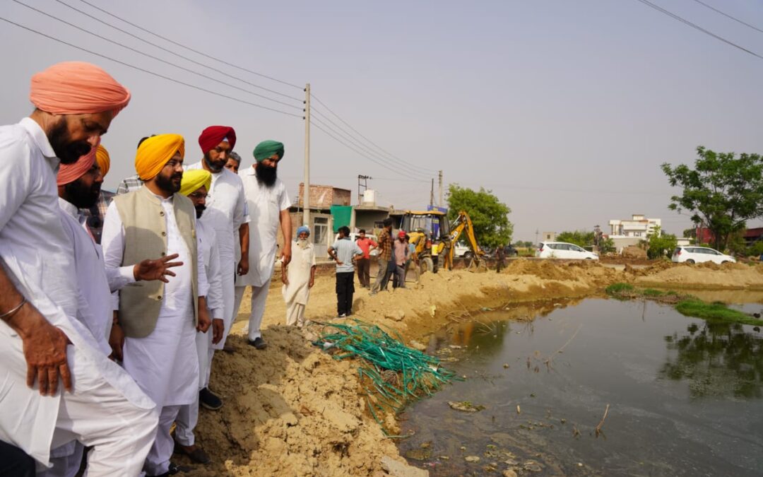 ਪੰਜਾਬ ਦੇ ਸਾਰੇ ਪਿੰਡਾਂ ਦੇ ਛੱਪੜਾਂ ਦੀ ਸਫ਼ਾਈ ਦਾ ਕਾਰਜ ਸ਼ੁਰੂ: ਤਰੁਨਪ੍ਰੀਤ ਸਿੰਘ ਸੌਂਦ