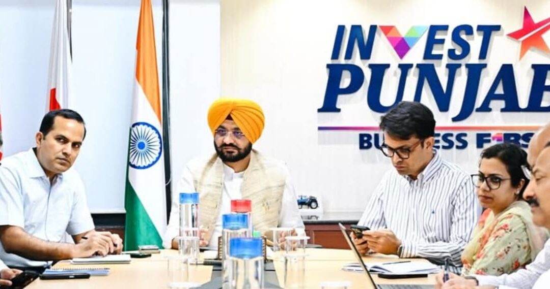 ਬਦਲਦਾ ਪੰਜਾਬ: ਉਦਯੋਗ ਪੱਖੀ ਸੁਧਾਰਾਂ ਸਦਕਾ ਇੱਕ ਲੱਖ ਕਰੋੜ ਰੁਪਏ ਦੇ ਨਿਵੇਸ਼ ਪ੍ਰਸਤਾਵ ਮਿਲੇ; 4 ਲੱਖ ਨੌਕਰੀਆਂ ਹੋਣਗੀਆਂ ਪੈਦਾ: ਤਰੁਨਪ੍ਰੀਤ ਸਿੰਘ ਸੌਂਦ