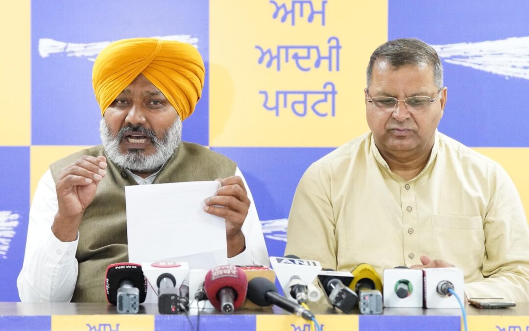 ਆਪ ਪੰਜਾਬ ਨੂੰ ਬਣਾਏਗੀ ਦੇਸ਼ ਦਾ ਪਹਿਲਾ ਨਸ਼ਾ ਮੁਕਤ ਸੂਬਾ-ਹਰਪਾਲ ਸਿੰਘ ਚੀਮਾ