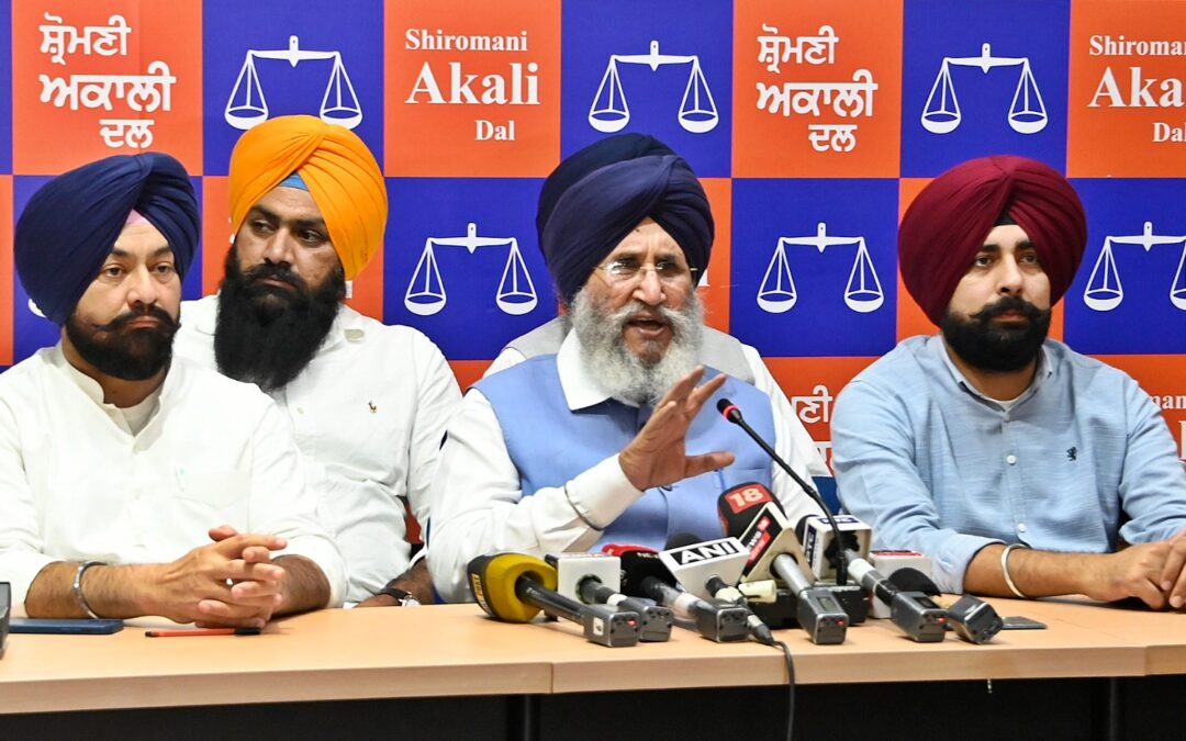 ਸੂਬਾ ਚੋਣ ਕਮਿਸ਼ਨ ਬਲਾਕ ਸੰਮਤੀ ਤੇ ਜ਼ਿਲ੍ਹਾ ਪ੍ਰੀਸ਼ਦ ਚੋਣਾਂ ਵਾਸਤੇ ਸਮਾਂ ਹੱਦ ਵਧਾਵੇ: ਅਕਾਲੀ ਦਲ