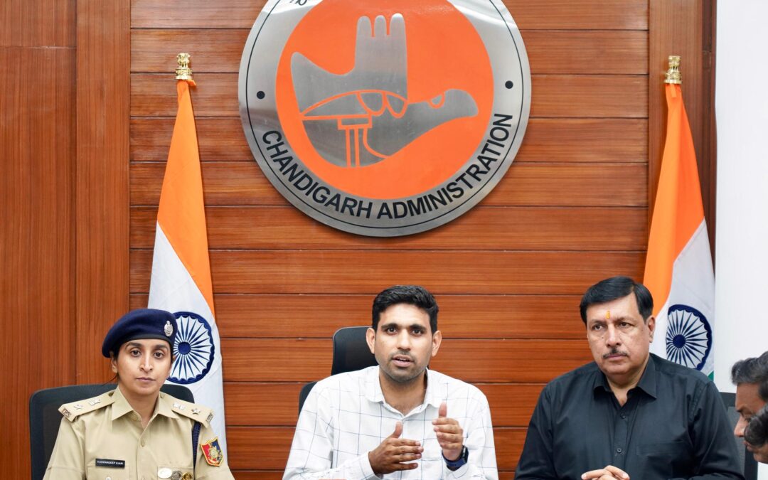 ਚੰਡੀਗੜ੍ਹ ਪ੍ਰਸ਼ਾਸਨ ਵੱਲੋਂ ਹਵਾ ਪ੍ਰਦੂਸ਼ਣ ਕੰਟਰੋਲ ‘ਤੇ ਤੇਜ਼ ਕਾਰਵਾਈ ਲਈ ਜ਼ੋਰ