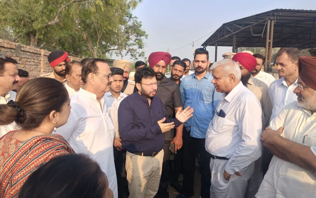 ਡਾ. ਰਵਜੋਤ ਸਿੰਘ ਵੱਲੋਂ ਸਵੇਰੇ-ਸਵੇਰੇ ਅਬੋਹਰ ਦਾ ਅਚਾਨਕ ਦੌਰਾ;