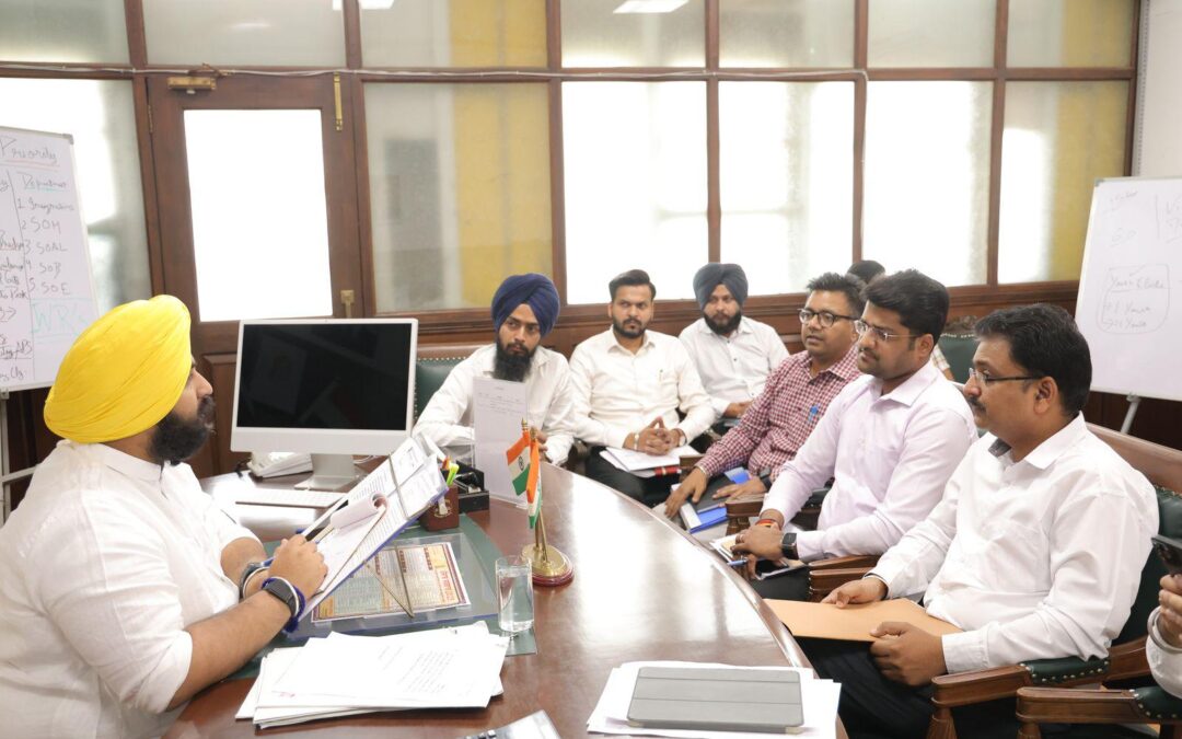 ਹਰਜੋਤ ਬੈਂਸ ਵੱਲੋਂ ਸ੍ਰੀ ਕੀਰਤਪੁਰ ਸਾਹਿਬ-ਨੰਗਲ ਹਾਈਵੇਅ ਪ੍ਰੋਜੈਕਟ ਵਿੱਚ ਤੇਜ਼ੀ ਲਿਆਉਣ ਲਈ ਐਨ.ਐਚ.ਏ.ਆਈ. ਅਧਿਕਾਰੀਆਂ ਨੂੰ ਆਦੇਸ਼