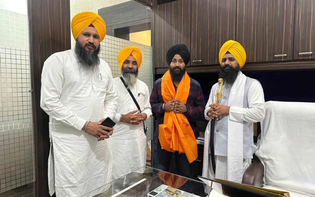ਜਸਕਰਨ ਸਿੰਘ ਸਕੱਤਰੇਤ ਸ੍ਰੀ ਅਕਾਲ ਤਖ਼ਤ ਸਾਹਿਬ ਦੇ ਮੀਡੀਆ ਸਲਾਹਕਾਰ ਨਿਯੁਕਤ