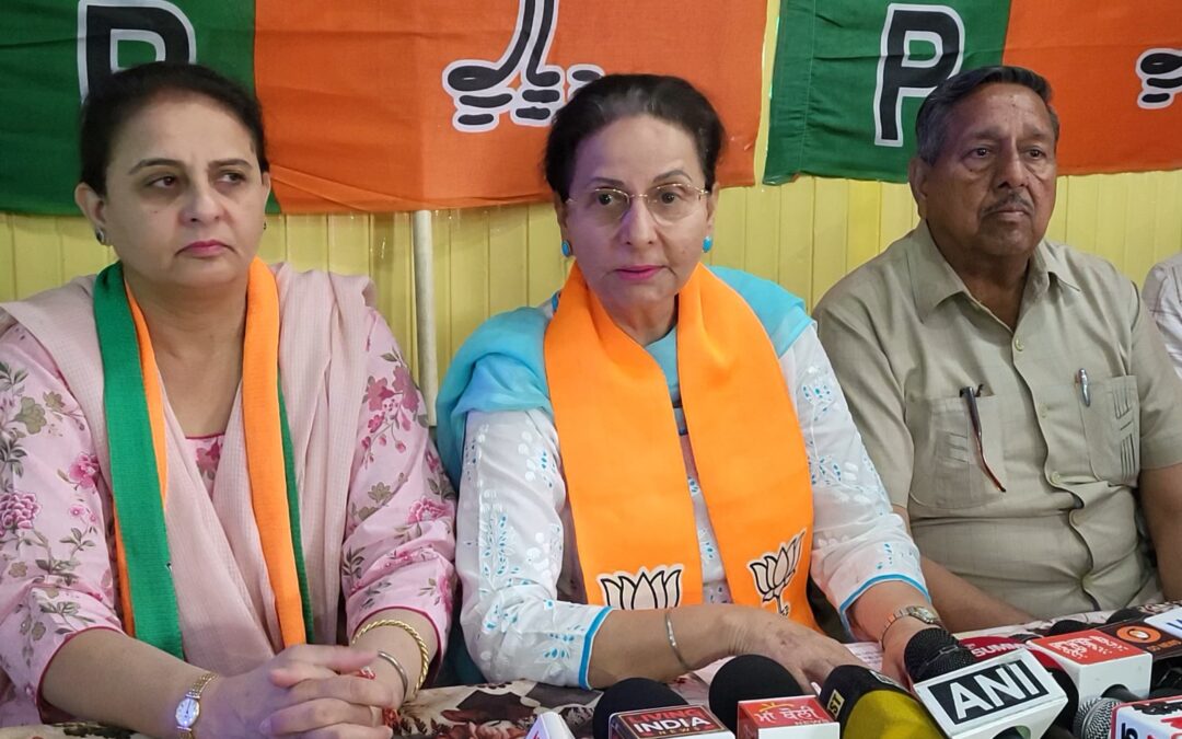 ਪੰਜਾਬ ਕੋਲ ਵਾਧੂ ਪਾਣੀ ਨਹੀਂ ਹੈ– ਪ੍ਰਨੀਤ ਕੌਰ ਨੇ ਬੀ.ਬੀ.ਐਮ.ਬੀ ਦੇ ਫੈਸਲੇ ਦੀ ਕੀਤੀ ਨਿੰਦਾ।