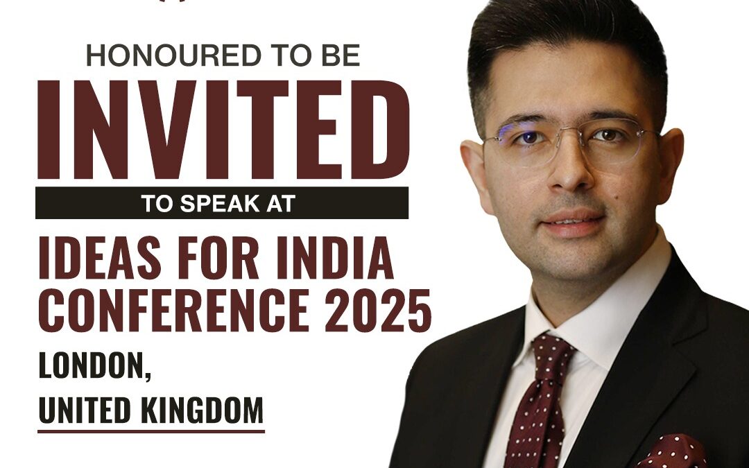 ਐਮਪੀ ਰਾਘਵ ਚੱਢਾ ਨੂੰ ਮਿਲਿਆ ਲੰਡਨ ਵਿੱਚ ‘ਆਈਡੀਆਜ਼ ਫਾਰ ਇੰਡੀਆ’ ਕਾਨਫਰੰਸ 2025 ਵਿੱਚ ਬੋਲਣ ਲਈ ਸੱਦਾ, ਕਈ ਉੱਘੀਆਂ ਸ਼ਖਸੀਅਤਾਂ ਨਾਲ ਭਾਰਤ ਦੇ ਭਵਿੱਖ ਬਾਰੇ ਕਰਨਗੇ ਚਰਚਾ