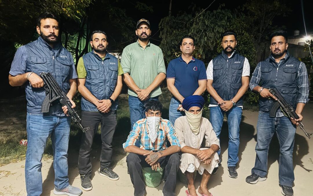ਫਰੀਦਕੋਟ ਵਿੱਚ ਗੈਂਗਸਟਰ ਅਰਸ਼ ਡੱਲ੍ਹਾ ਦੇ ਦੋ ਸਾਥੀ ਗ੍ਰਿਫ਼ਤਾਰ; ਦੋ ਪਿਸਤੌਲ ਬਰਾਮਦ