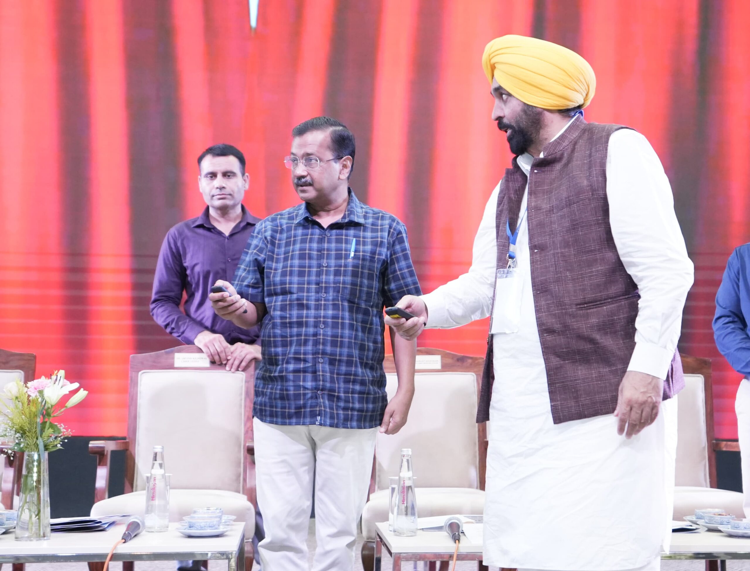Kejriwal & CM Mann