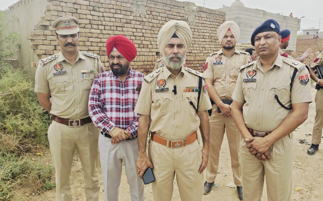 ਫਾਜ਼ਿਲਕਾ ਪੁਲਿਸ ਵੱਲੋ ਨਸ਼ਿਆਂ ਖਿਲਾਫ ਯੁੱਧ ਵਿਚ ਇਕ ਹੋਰ ਕਦਮ