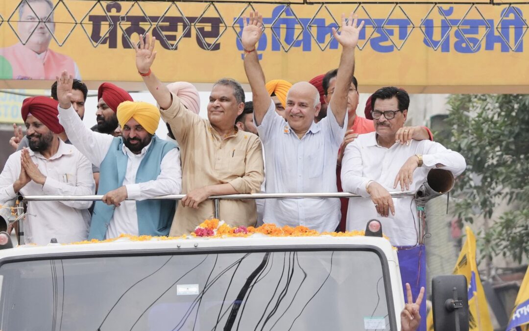 ‘ਆਪ’ ਦਾ ਰੋਡ ਸ਼ੋਅ: ਕੰਮ ਦੀ ਰਾਜਨੀਤੀ ਨੂੰ ਵੋਟ ਪਾਉਣ ਲਈ ਲੁਧਿਆਣਾ ਪੱਛਮੀ ਦਾ ਦਿਲੋਂ ਧੰਨਵਾਦ