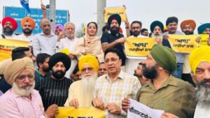 ‘ਆਪ’ ਆਗੂਆਂ ਨੇ ਪੰਜਾਬ ਦੇ ਵੱਖ-ਵੱਖ ਜ਼ਿਲ੍ਹਿਆਂ ਵਿੱਚ ਕੀਤਾ ਭਾਜਪਾ ਖਿਲਾਫ ਰੋਸ਼-ਪ੍ਰਦਰਸ਼ਨ, ਕਿਹਾ,  ਭਾਜਪਾ ਗੈਂਗਸਟਰਾਂ ਦੇ ਨਾਲ