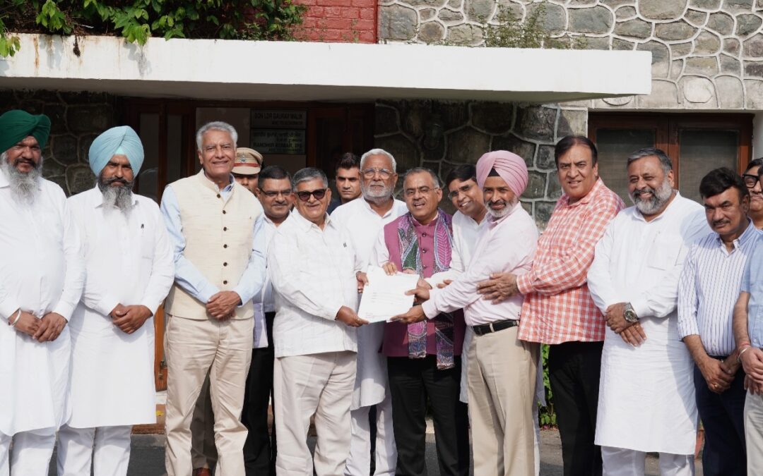 ਲੈਂਡ ਪੂਲਿੰਗ ਪਾਲਸੀ ਕਿਸਾਨਾਂ ਦੀ ਜਮੀਨ ਦੀ ਦਿਨ ਦਿਹਾੜੇ ਲੁੱਟ -ਸੁਨੀਲ ਜਾਖੜ ਤੇ ਤਰੁਣ ਚੁੱਘ