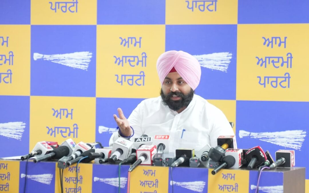 ਭਾਰਤ ਸਰਕਾਰ ਦੇ ਰਾਸ਼ਟਰੀ ਸਰਵੇਖਣ ਵਿੱਚ ਪੰਜਾਬ ਸਿੱਖਿਆ ਦੇ ਖੇਤਰ ਵਿੱਚ ਬਣਿਆ ਨੰਬਰ-1- ਹਰਜੋਤ ਬੈਂਸ