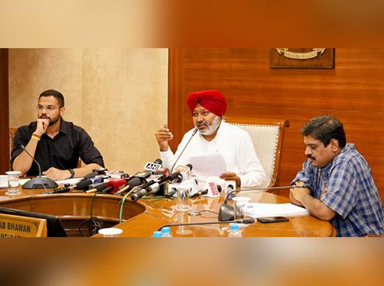 ਪੰਜਾਬ ਵੱਲੋਂ ਜੂਨ ਵਿੱਚ 44.44% ਅਤੇ ਵਿੱਤੀ ਸਾਲ 2025-26 ਦੀ ਪਹਿਲੀ ਤਿਮਾਹੀ ਵਿੱਚ 27% ਦੀ ਰਿਕਾਰਡ ਤੋੜ ਜੀ.ਐਸ.ਟੀ ਵਿਕਾਸ ਦਰ ਹਾਸਿਲ: ਹਰਪਾਲ ਸਿੰਘ ਚੀਮਾ