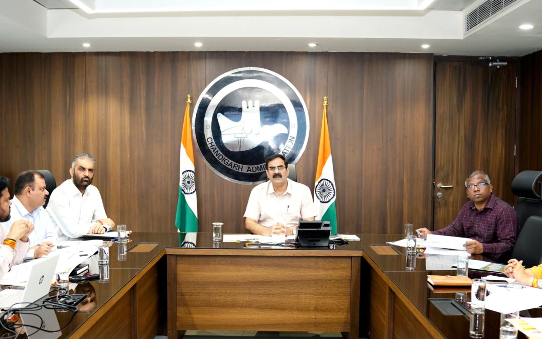 ਯੂਟੀ ਚੰਡੀਗੜ੍ਹ ਦੀ ਈਵੀ ਨੀਤੀ (EV Policy) ਦੀ ਚੌਥੀ ਸਮੀਖਿਆ ਮੀਟਿੰਗ