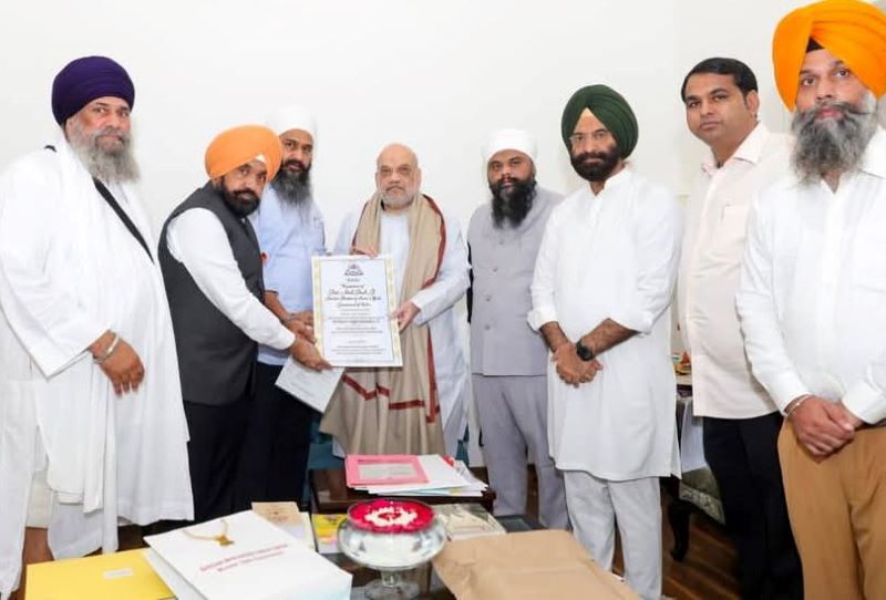 ਸ੍ਰੀ ਗੁਰੂ ਤੇਗ ਬਹਾਦਰ ਸਾਹਿਬ ਜੀ ਦੇ 350ਵੇਂ ਸ਼ਹੀਦੀ ਸ਼ਤਾਬਦੀ ਸਮਾਗਮ ਵਿੱਚ ਗ੍ਰਿਹ ਮੰਤਰੀ ਅਮਿਤ ਸ਼ਾਹ ਕਰਨਗੇ ਸ਼ਮੂਲੀਅਤ ।