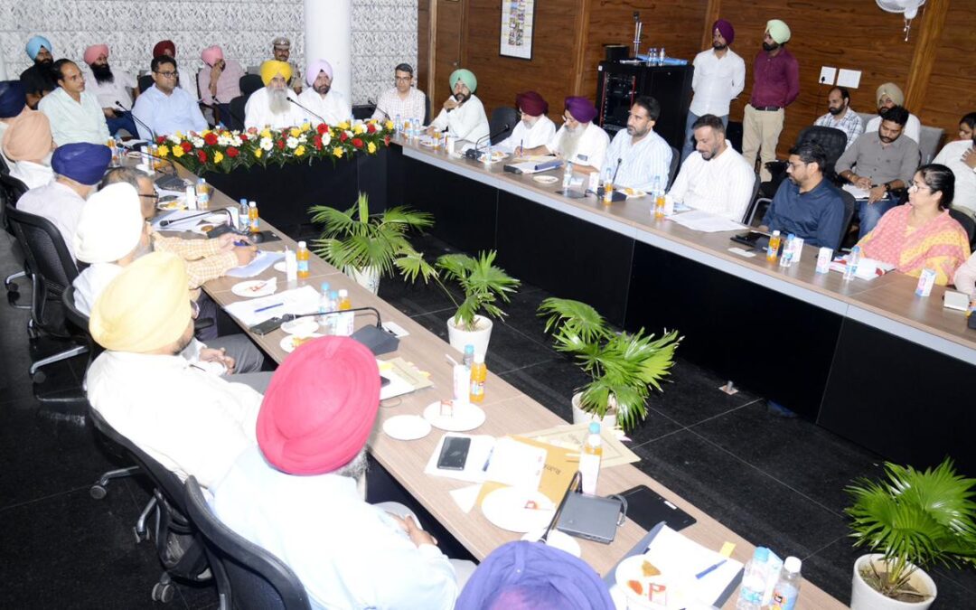ਪੰਜਾਬ ਸਰਕਾਰ ਵੱਲੋਂ ਝੋਨੇ ਦੀ ਨਿਰਵਿਘਨ ਖ਼ਰੀਦ ਯਕੀਨੀ ਬਣਾਉਣ ਲਈ ਪੁਖ਼ਤਾ ਪ੍ਰਬੰਧ