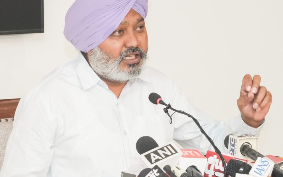 ਪੰਜਾਬ ਵੱਲੋਂ ਵਿੱਤੀ ਸਾਲ 25-26 ਦੇ ਪਹਿਲੇ ਅੱਧ ਦੌਰਾਨ 22.35% ਦੀ ਸ਼ਾਨਦਾਰ ਜੀਐਸਟੀ ਵਿਕਾਸ ਦਰ ਪ੍ਰਾਪਤ: ਹਰਪਾਲ ਸਿੰਘ ਚੀਮਾ