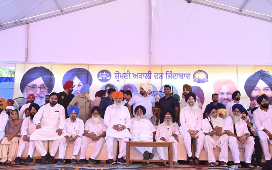 2027 ਵਿਚ ਅਕਾਲੀ ਦਲ ਦੀ ਸਰਕਾਰ ਬਣਨ ’ਤੇ ਆਪ ਸਰਕਾਰ ਵੱਲੋਂ ਐਕਵਾਇਰ ਕੀਤੀ ਸਾਰੀ ਜ਼ਮੀਨ ਕਿਸਾਨਾਂ ਨੂੰ ਵਾਪਸ ਕਰਾਂਗੇ: ਸੁਖਬੀਰ ਸਿੰਘ ਬਾਦਲ