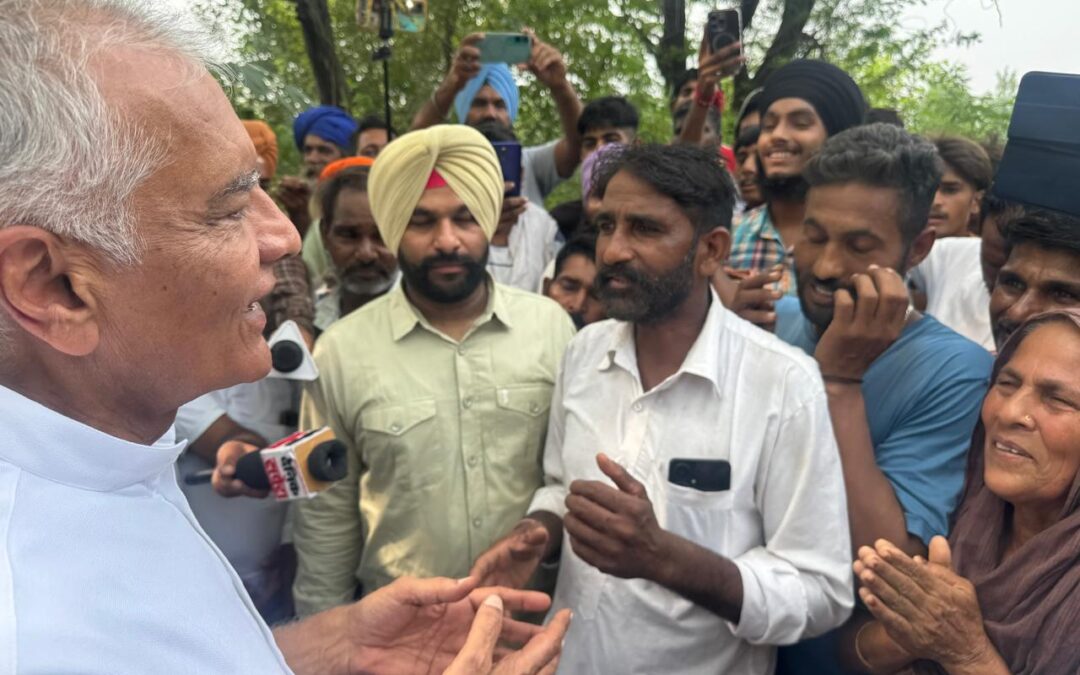 ਭਾਜਪਾ ਸੂਬਾ ਪ੍ਰਧਾਨ ਸੁਨੀਲ ਜਾਖੜ ਵੱਲੋਂ ਹੜ ਪ੍ਰਭਾਵਿਤ ਅਜਨਾਲਾ ਵਿਧਾਨ ਸਭਾ ਹਲਕੇ ਦਾ ਦੌਰਾ