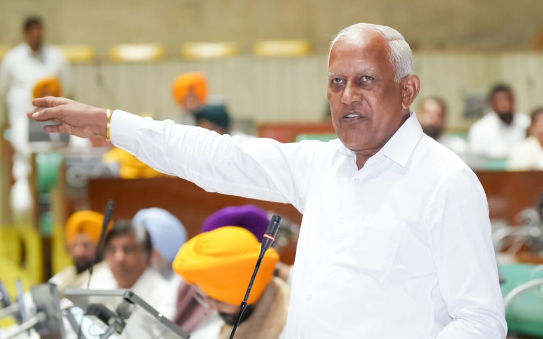 ਹੜ੍ਹਾਂ ਜਿਹੀ ਔਖੀ ਘੜੀ ‘ਚ ਸਿਆਸਤ ਕਰਨ ਅਤੇ ਸਦਨ ਨੂੰ ਗੁਮਰਾਹ ਕਰਨ ਤੋਂ ਬਾਜ਼ ਨਾ ਆਈ ਵਿਰੋਧੀ ਧਿਰ: ਬਰਿੰਦਰ ਕੁਮਾਰ ਗੋਇਲ