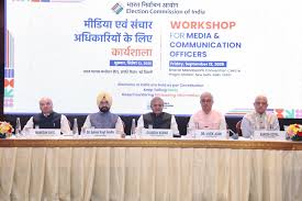 ਈਸੀਆਈ ਨੇ ਸੀਈਓ ਦਫਤਰਾਂ ਦੇ ਮੀਡੀਆ ਅਤੇ ਸੰਚਾਰ ਅਧਿਕਾਰੀਆਂ ਲਈ ਇੱਕ ਰੋਜ਼ਾ ਵਰਕਸ਼ਾਪ ਦਾ ਆਯੋਜਨ ਕੀਤਾ