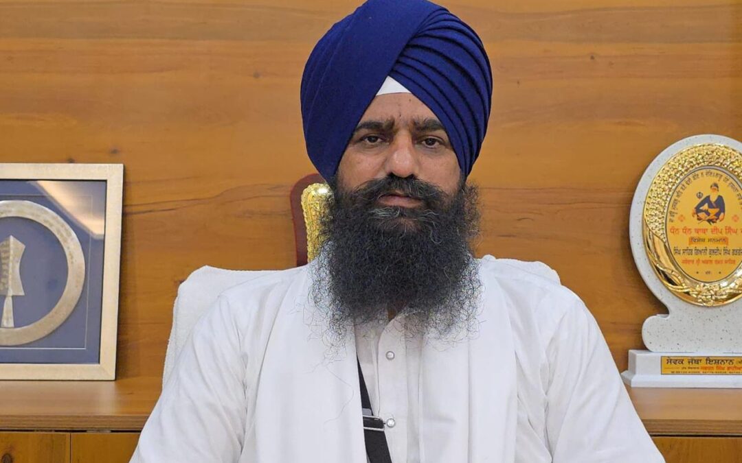 ਜਥੇਦਾਰ ਸ੍ਰੀ ਅਕਾਲ ਤਖ਼ਤ ਸਾਹਿਬ ਨੇ ਭਾਰਤ ਸਰਕਾਰ ਦੇ ਸਿੱਖ ਜੱਥੇ ਪਾਕਿਸਤਾਨ ਭੇਜਣ ਦੇ ਫ਼ੈਸਲੇ ਦਾ ਕੀਤਾ ਸੁਆਗਤ