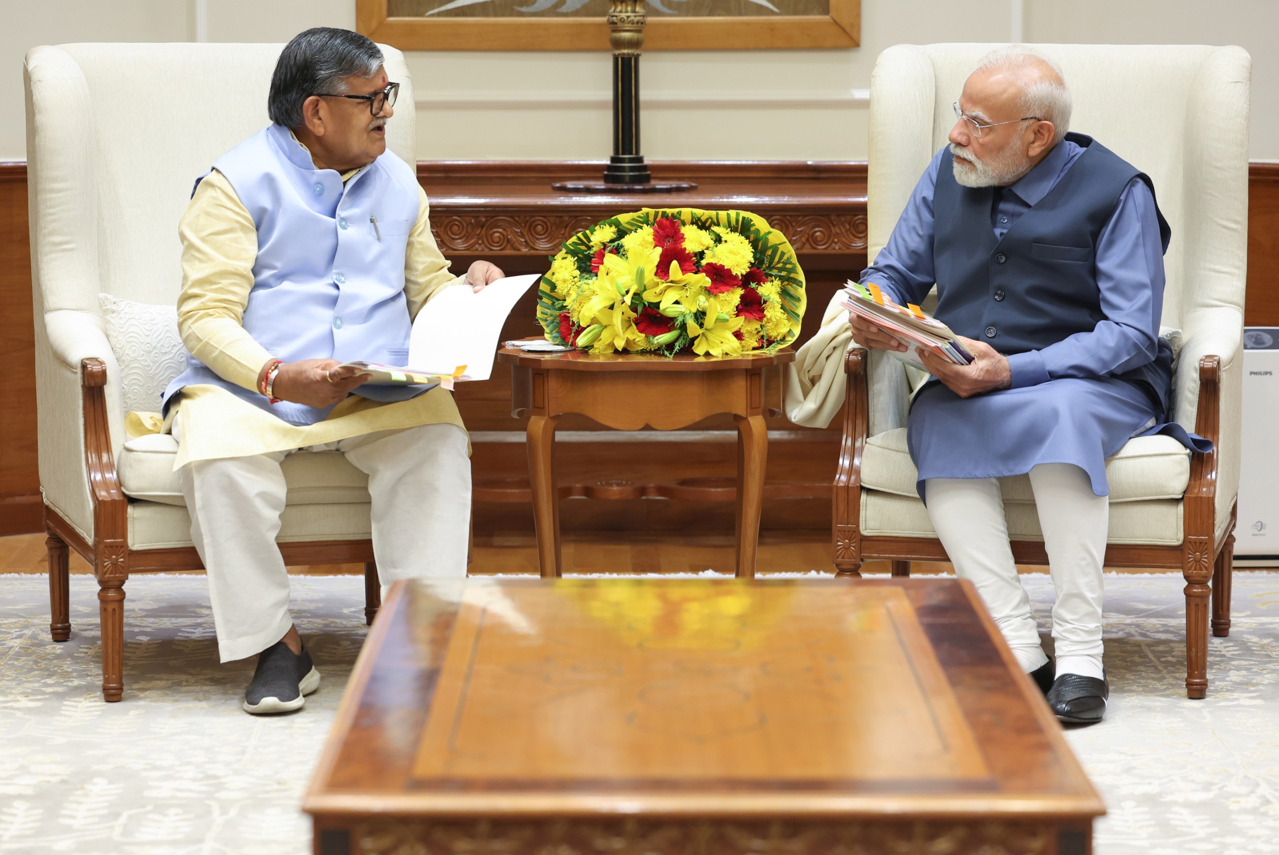 Kataria meets Prime Minister