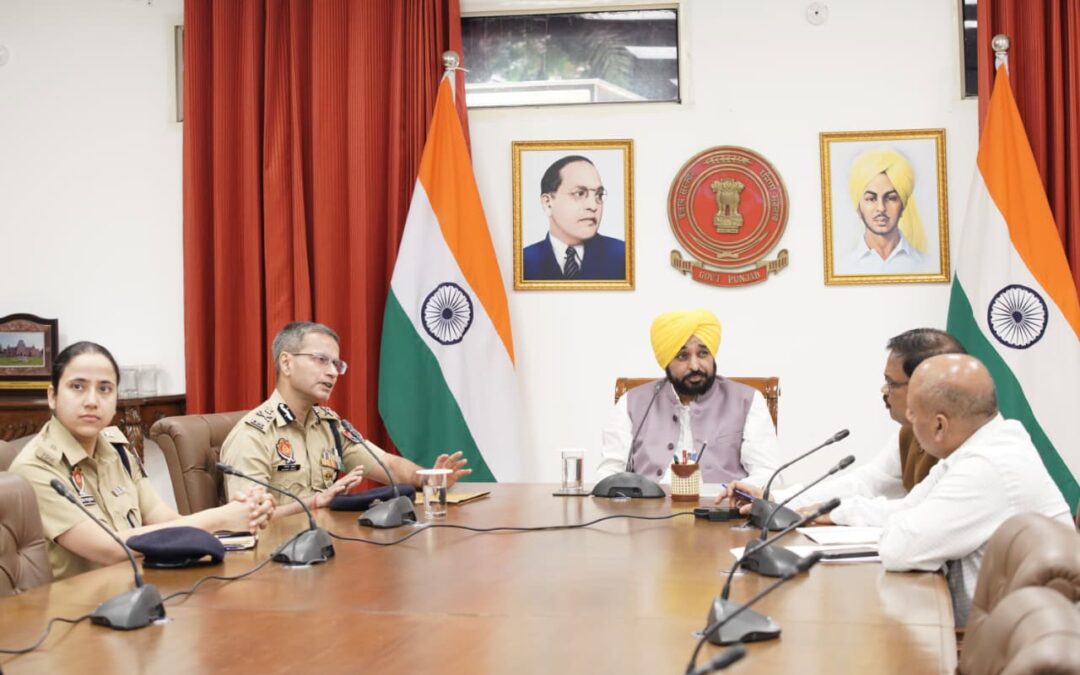 ਕਾਨੂੰਨ ਵਿਵਸਥਾ ਦੇ ਹਾਲਾਤ ਉਤੇ ਤਿੱਖੀ ਨਜ਼ਰ ਰੱਖੋ: ਮੁੱਖ ਮੰਤਰੀ ਦੀ ਸੀ.ਪੀਜ਼ ਤੇ ਐਸ.ਐਸ.ਪੀਜ਼ ਨੂੰ ਹਦਾਇਤ