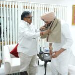 ਕੇਂਦਰੀ ਮੰਤਰੀ ਰਵਨੀਤ ਸਿੰਘ ਬਿੱਟੂ ਨੇ ਪੰਜਾਬ ਦੇ ਰਾਜਪਾਲ ਨਾਲ ਮੁਲਾਕਾਤ ਕੀਤੀ।