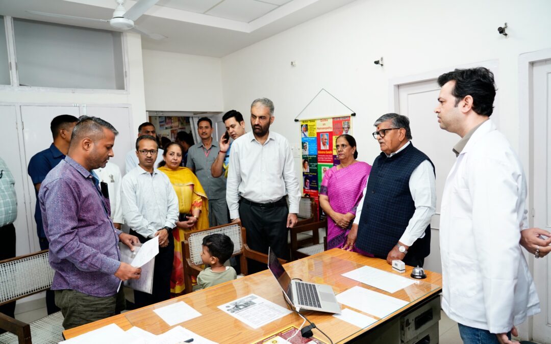 ਪੰਜਾਬ ਦੇ ਰਾਜਪਾਲ ਅਤੇ ਯੂਟੀ ਚੰਡੀਗੜ੍ਹ ਦੇ ਪ੍ਰਸ਼ਾਸਕ ਸ਼੍ਰੀ ਗੁਲਾਬ ਚੰਦ ਕਟਾਰੀਆ ਨੇ ਚੰਡੀਗੜ੍ਹ ਵਿੱਚ ਮਾਡਲ ਆਯੁਸ਼ਮਾਨ ਆਰੋਗਯ ਮੰਦਿਰਾਂ ਦਾ ਦੌਰਾ ਕੀਤਾ।