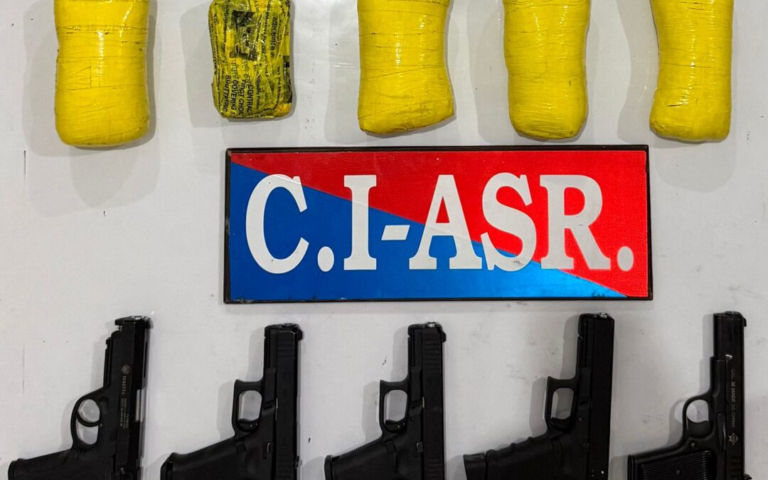 ਸਰਹੱਦ ਪਾਰ ਤਸਕਰੀ ਮਾਡਿਊਲ ਵਿੱਚ ਸ਼ਾਮਲ ਦੋ ਵਿਅਕਤੀ 2.5 ਕਿਲੋ ਹੈਰੋਇਨ, 5 ਪਿਸਤੌਲਾਂ ਸਮੇਤ ਕਾਬੂ