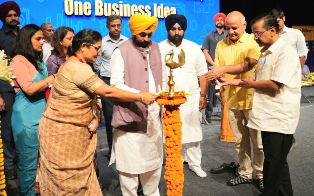 ਅਰਵਿੰਦ ਕੇਜਰਵਾਲ ਅਤੇ ਮੁੱਖ ਮੰਤਰੀ ਮਾਨ ਵੱਲੋਂ ਨੌਜਵਾਨਾਂ ਦੀ ਉੱਦਮੀ ਸੋਚ ਨੂੰ ਉਤਸ਼ਾਹਿਤ ਕਰਨ ਬਾਰੇ ਨਵੇਂ ਕੋਰਸ ਦੀ ਸ਼ੁਰੂਆਤ