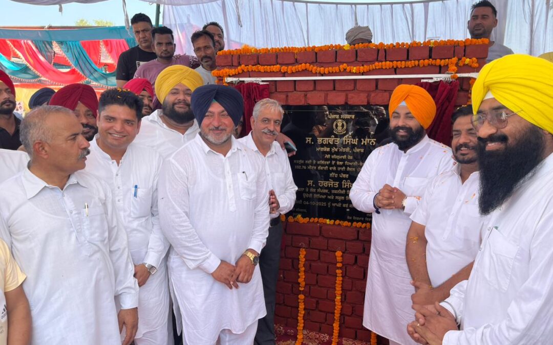 20.77 ਕਰੋੜ ਦੀ ਲਾਗਤ ਨਾਲ ਸਤਲੁਜ ਦਰਿਆਂ ਤੇ ਬਣੇਗਾ 333 ਮੀਟਰ ਲੰਬਾ ਪੁਲ- ਹਰਜੋਤ ਬੈਂਸ