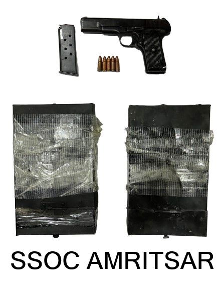 ਅੰਮ੍ਰਿਤਸਰ ਵਿੱਚ ਦੋ ਆਈਈਡੀ, ਇੱਕ ਪਿਸਤੌਲ ਸਮੇਤ ਅੱਤਵਾਦੀ ਮਾਡਿਊਲ ਦੀ ਮੁੱਖ ਕਾਰਵਾਈ ਫੜੀ ਗਈ