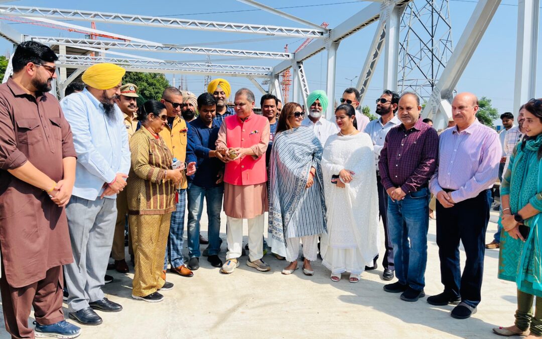 ਸਿੱਧਵਾਂ ਨਹਿਰ `ਤੇ ਬਣੇ ਚਾਰ ਮੁੱਖ ਪੁਲਾਂ ਵਿੱਚੋਂ ਪਹਿਲੇ ਦਾ ਕੀਤਾ ਉਦਘਾਟਨ, ਪੁਲ ਹੁਣ ਆਵਾਜਾਈ ਲਈ ਉਪਲਬਧ