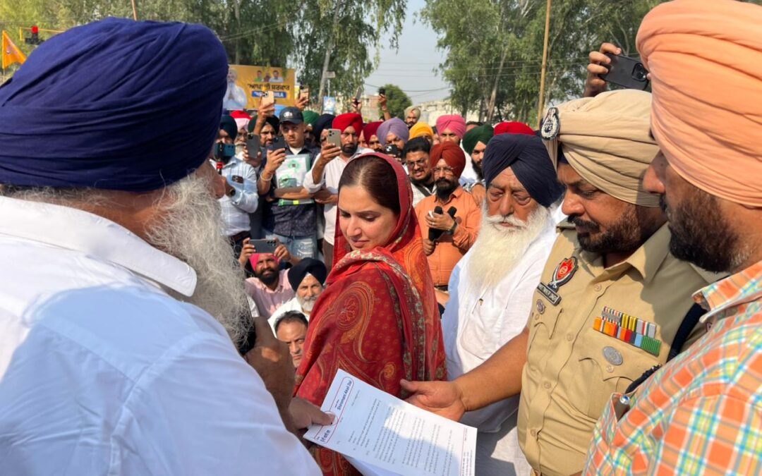 ਤਰਨ ਤਾਰਨ ’ਚ ਪਾਰਟੀ ਵਰਕਰਾਂ ਖਿਲਾਫ ਝੂਠੇ ਕੇਸ ਦਰਜ ਕਰਨ ਖਿਲਾਫ ਸੁਖਬੀਰ ਸਿੰਘ ਬਾਦਲ ਦੀ ਅਗਵਾਈ ਹੇਠ ਅਕਾਲੀ ਦਲ ਵੱਲੋਂ ਵਿਸ਼ਾਲ ਰੋਸ ਧਰਨਾ