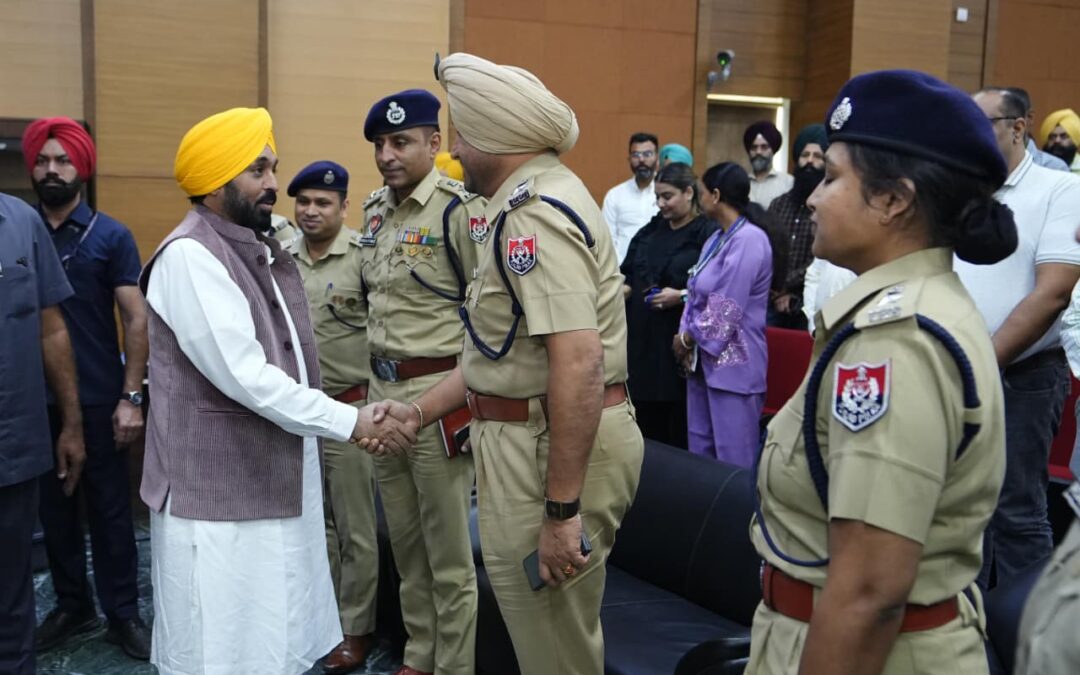 ਪੰਜਾਬ ਵਿੱਚ ਪਹਿਲੀ ਵਾਰ ਪੁਲਿਸ ਮੁਲਾਜ਼ਮਾਂ ਦੀ ਗਿਣਤੀ ਇੱਕ ਲੱਖ ਤੋਂ ਵੱਧ ਹੋਵੇਗੀ – ਮੁੱਖ ਮੰਤਰੀ